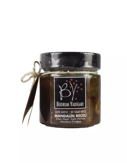 Bodrum Mandalina Reçeli Erken Hasat 250g Coğrafi İşaretli