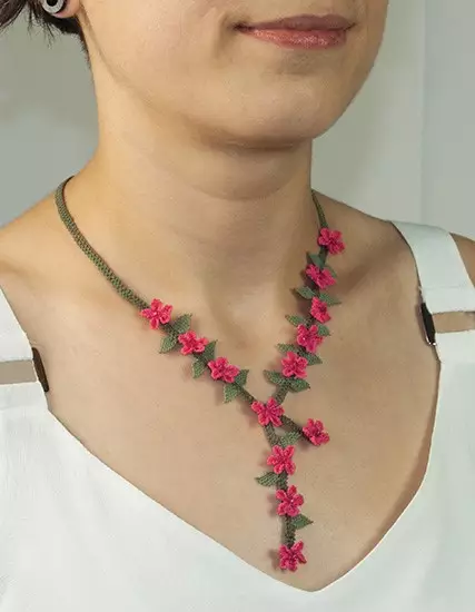 Wild Flower Necklace Nallıhan Needle Lace PGI