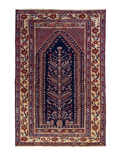 Antik Selvili Kula Halısı 120+ Yaş 130 x 191 cm