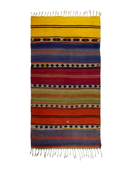 Konya Çubuklu Cicim Kilim 80+ Yaş 95 x 186 cm
