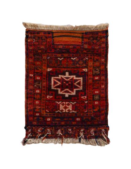 Hand Woven Turkmen Pillow Carpet