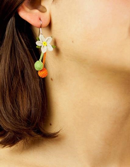 Springtime Earrings Nallıhan Needle Lace PGI