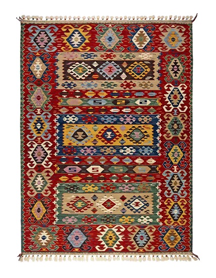 Anadolu El Dokuma Kilim Koleksiyonu - Miras Desenler 124 x 178 cm