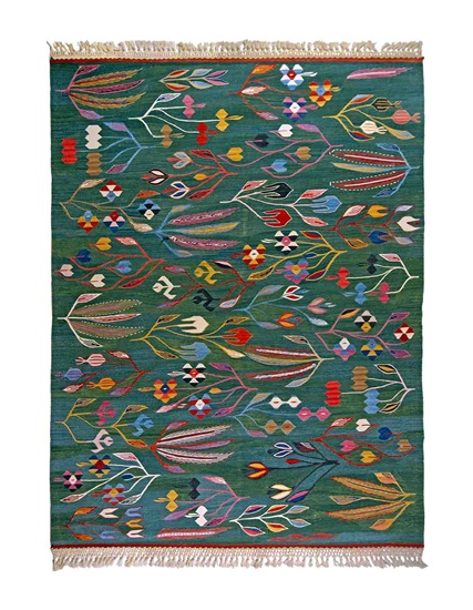 Anadolu El Dokuma Kilim Koleksiyonu - Çiçeklerin Dansı 120 x 188 cm