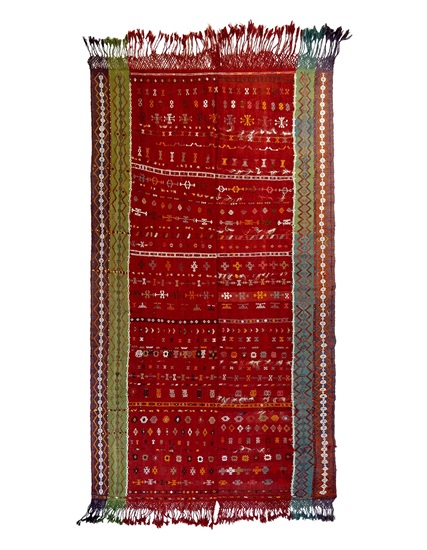 Antik Sivas Çift Kanat Cicim Kilim 120+ Yaş 177 x 325 cm