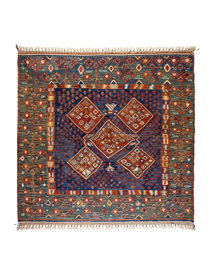 Anadolu El Dokuma Kilim Koleksiyonu - Sonsuzluğun İlmekleri 153 x 163 cm