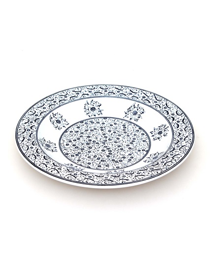 Iznik Ceramic Plate with 'Golden Horn' Design PDO