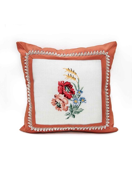 Original Maraş Rose Decorative Pillow 37 x 37 cm PGI