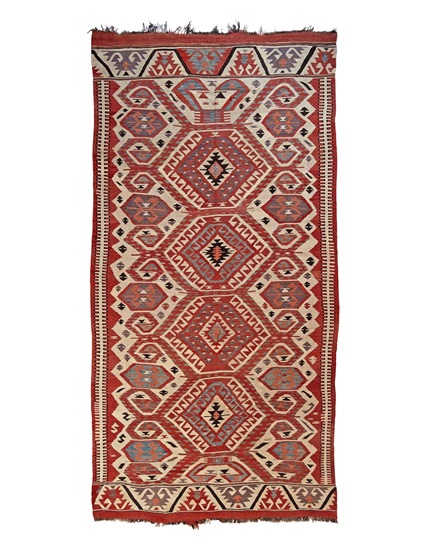 Antik Mut Kilimi 19. Yüzyıl Sonu 160 x 320 cm