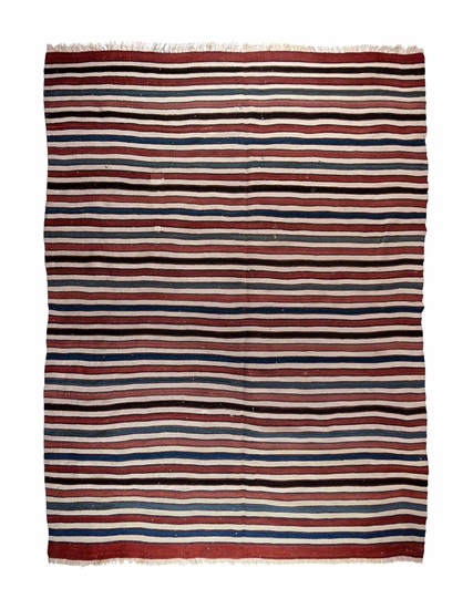 Antik Bergama Çubuklu Kilim 130+ Yaş 145 x 215 cm