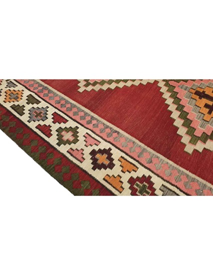 Hand Woven Caucasian Kuba Kilim 260 x 168 cm