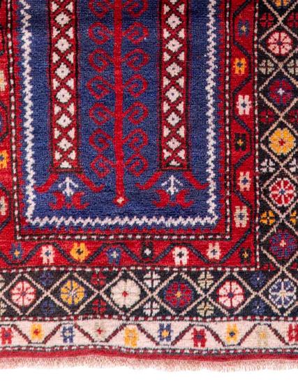 Prayer Hand Woven Çanakkale Turkish Carpet IGP