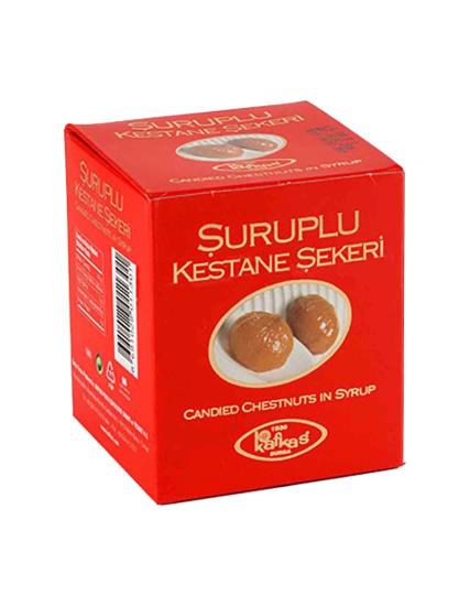 Kafkas Kestane Şekeri Şuruplu Kavanoz 500g Coğrafi İşaretli