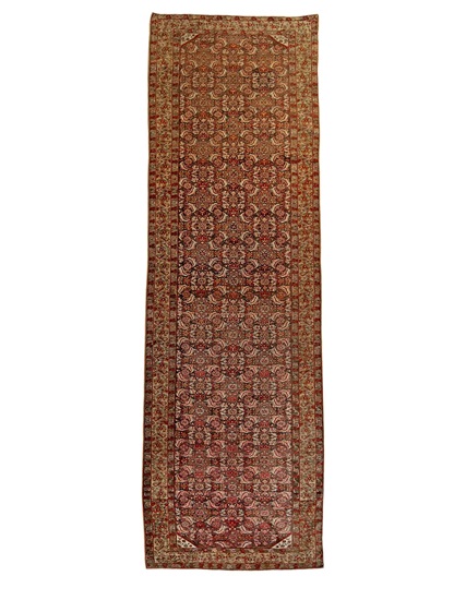 Antik Sivas Yolluk Halı 19. Yüzyıl 98 x 340 cm