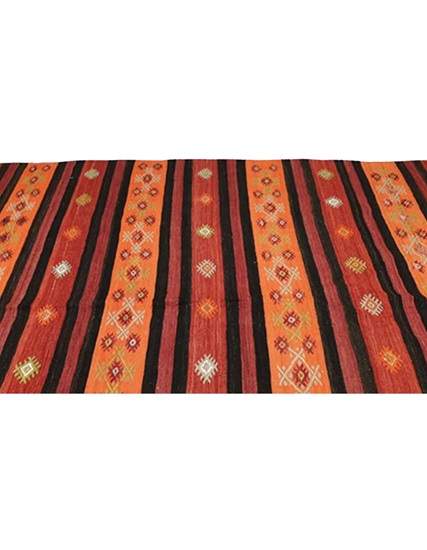 Hand Woven Denizli Kilim 351 x 180 cm