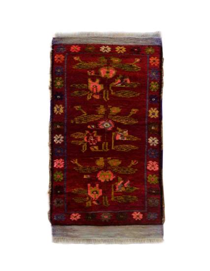 Handwoven Konya Colored Pillow Carpet