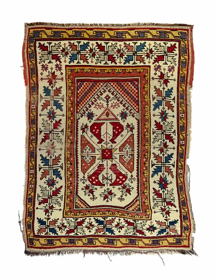 Antik Manastır Halısı 100+ Yaş 110 x 152 cm