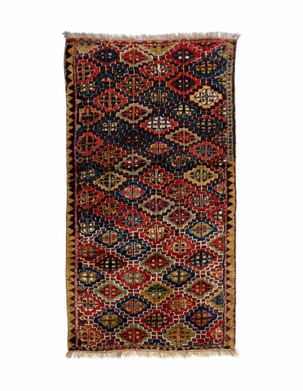 Antik Kapadokya Halısı 19. Yüzyıl 2. Yarı 113 x 204 cm