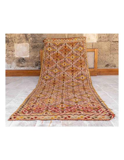 Hand Woven Mut Cicim Rug Collectible