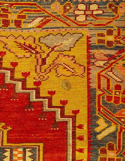 Hand Woven Milas Rug Early 20th Century 114 x 160 cm