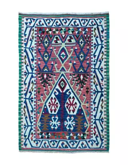 El Dokuma Kayseri Mihraplı Kilim