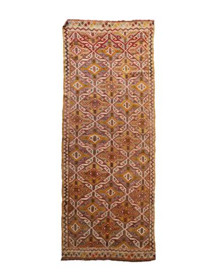 Hand Woven Mut Cicim Rug Collectible