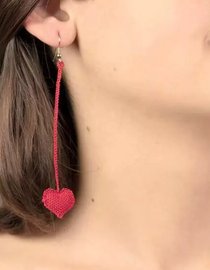 Love Earrings Nallıhan Needle Lace PGI