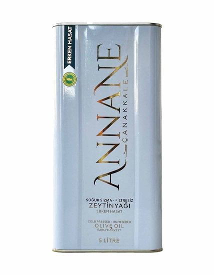 Annane Erken Hasat Soğuk Sıkım Sızma Zeytinyağı 5 Lt