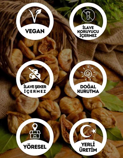 Egeye Dönüş Aydin Dried Figs 1 Kg with PDO