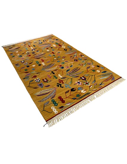 Anatolian Hand Woven Kilim Collection - Golden Loops 119 x 189 cm