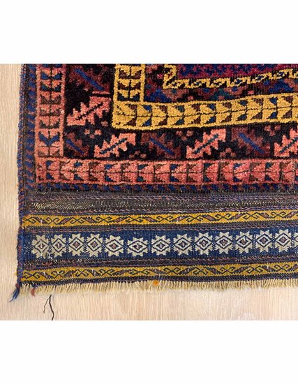 Hand Woven Baloch Carpet 90 x 136 cm