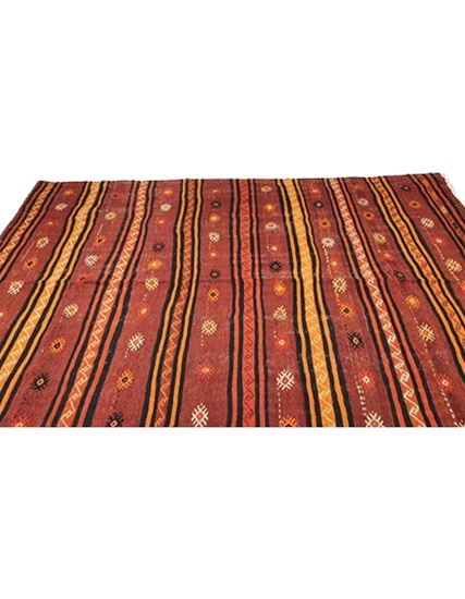 Hand Woven Mersin Kilim 227 x 173 cm