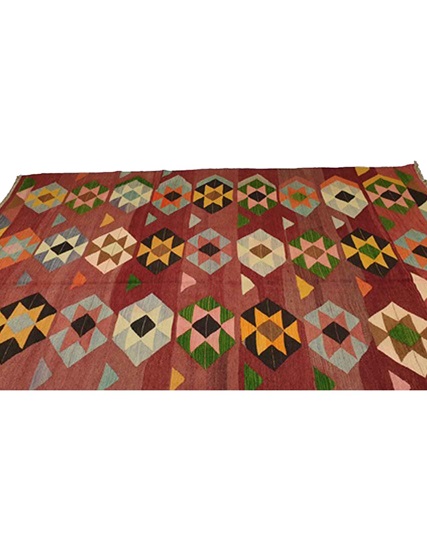 Hand Woven Melas Kilim 240 x 182 cm