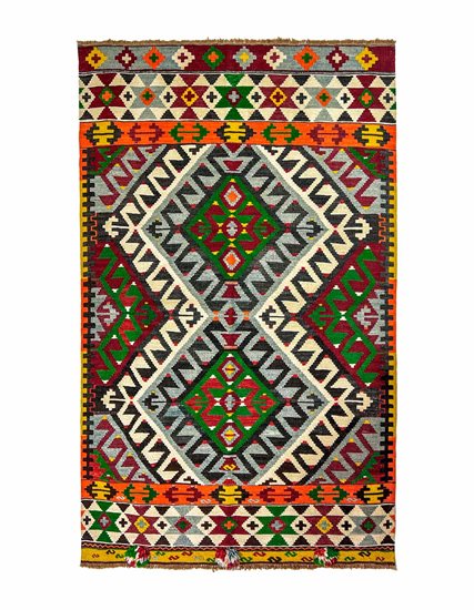 Hand Woven Denizli Kilim 120 x 170 cm