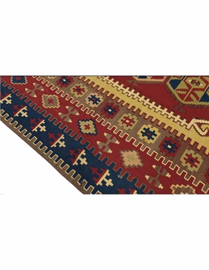 Hand Woven Special Production Obruk Kilim 170 x 114 cm (5.7 x 3.9 ft)