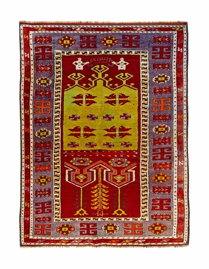 Konya Cihanbeyli Halısı 120+ Yaş 114 x 137 cm