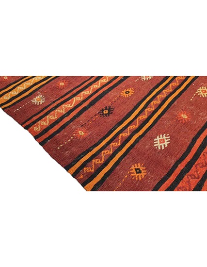 Hand Woven Mersin Kilim 227 x 173 cm