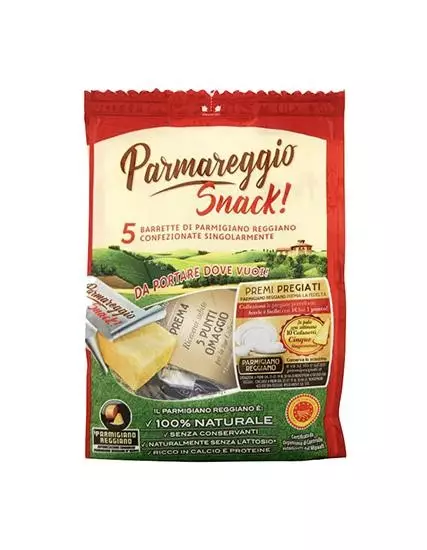 Parmareggio Snack 5*20 Gr. Parmesan Coğrafi İşaretli