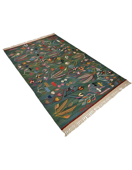 Anatolian Hand Woven Kilim Collection - Dance of Flowers 120 x 188 cm