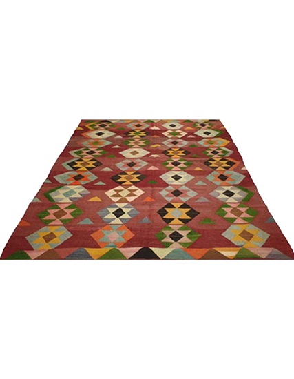 Hand Woven Melas Kilim 240 x 182 cm