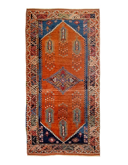 Antik Afyon Dazkırı Halısı 100+ Yaş 165 x 336 cm