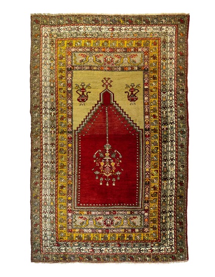 Antik Avanos Halısı Mihraplı 100+ Yaş 135 x 205 cm