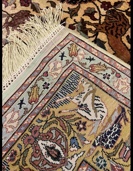 Istanbul 100% Silk Carpet Special Production 95 x 146 cm