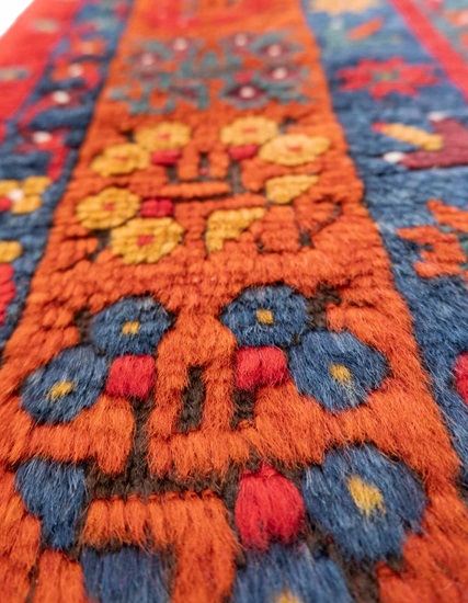 Antique Gelveri Rug Dated, 19th Century 110 x 195 cm