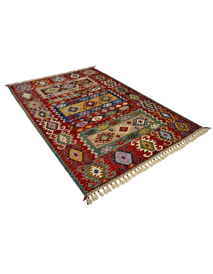 Anatolian Hand Woven Kilim Collection - Heritage Patterns 124 x 178 cm