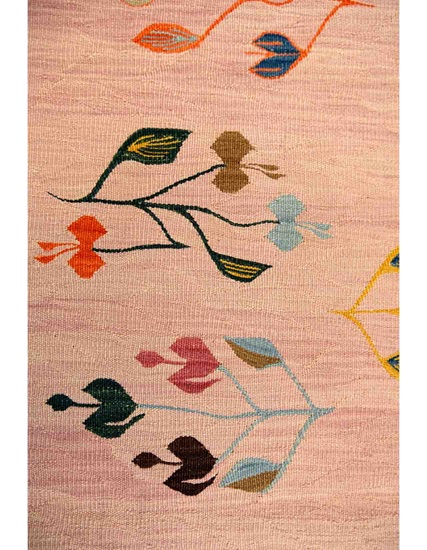 Anatolian Hand Woven Kilim Collection - Flowers of Nature 99 x 137 cm