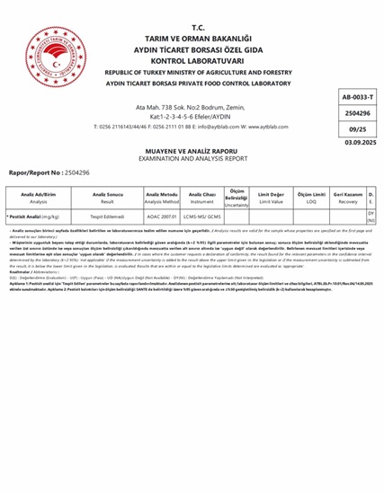 Egeye Dönüş Aydin Dried Figs 1 Kg with PDO