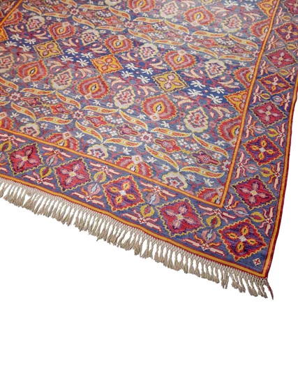 Hand Woven Special Production 100% Bursa Silk Kilim 172 x 210 cm