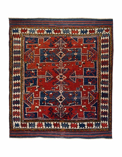 Antik Bergama Halısı 19. Yüzyıl 180 x 150 cm