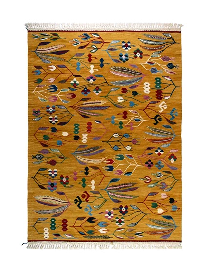 Anadolu El Dokuma Kilim Koleksiyonu - Altın İlmekler 119 x 189 cm